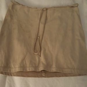 Microfiber Miniskirt- XS